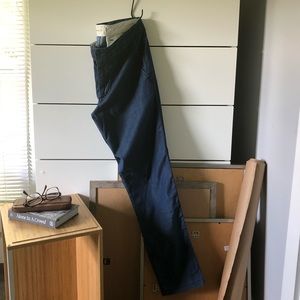 Blue Gap Slim Tapered Chambray Pant - 32x32